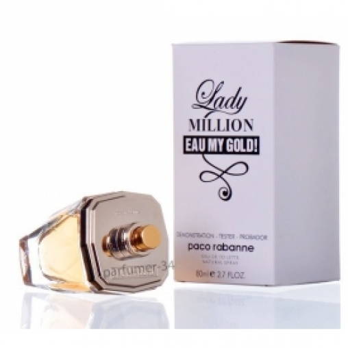 Paco rabanne lady million eau my gold tester