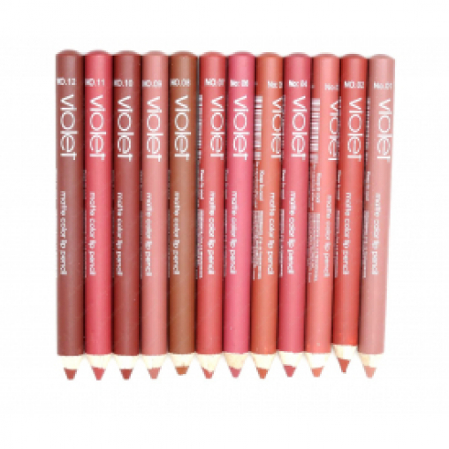 МАТОВЫЙ КАРАНДАШ ДЛЯ ГУБ VIOLET MATTE COLOR LIP PENCIL