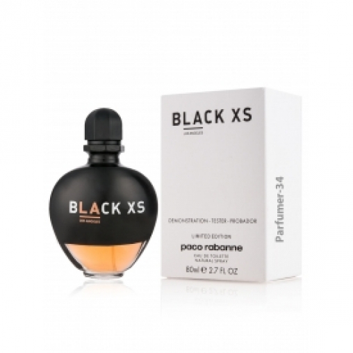 Paco rabanne black xs los angeles for her tester