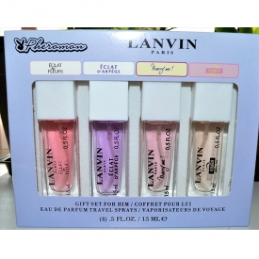 Подарочный набор с феромонами lanvin 4 x 15 ml